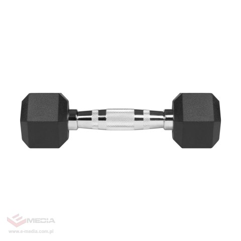 Hantle żeliwne gumowane HEX 2x2 kg REBEL ACTIVE