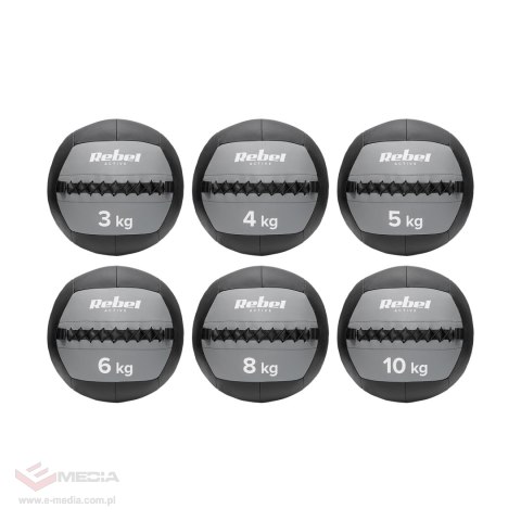 Piłka lekarska do ćwiczeń 4 kg REBEL ACTIVE