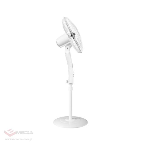 Wentylator stojący Teesa sterowany pilotem (biały)