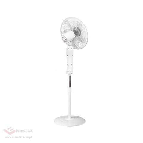 Wentylator stojący Teesa sterowany pilotem (biały)