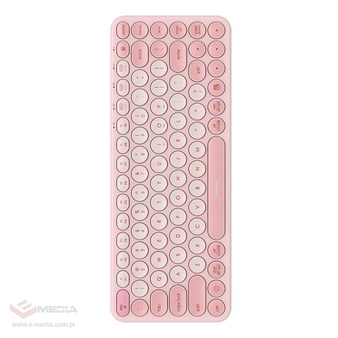 Klawiatura bezprzewodowa BASEUS K01A (różowa)