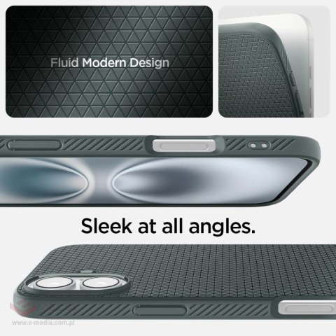 Etui Spigen Liquid Air na iPhone 16 - zielone