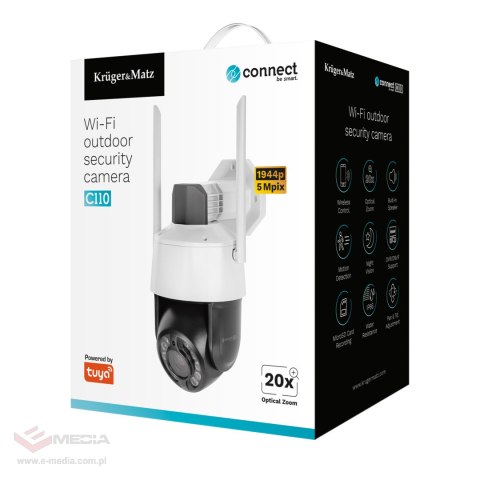 Kamera Wi-Fi zewnętrzna Kruger&Matz Connect C110 Tuya