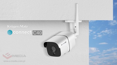 Kamera Wi-Fi zewnętrzna Kruger&Matz Connect C40 Tuya