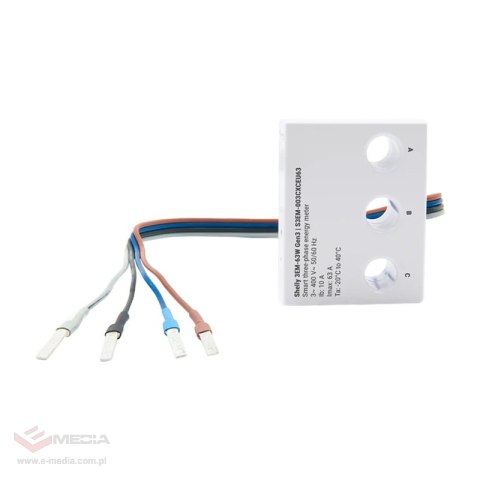 Miernik energii SHELLY 3EM-63W Gen3 Wi-Fi