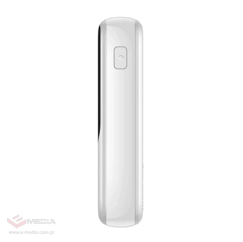 Powerbank Baseus Qpow Pro z kablem USB-C, USB-C, USB, 10000mAh, 22.5W (biały)