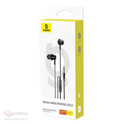Słuchawki Baseus Encok HZ11Z - czarne
