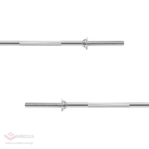 Gryf prosty, sztanga 25mm 120cm 4.7kg REBEL ACTIVE