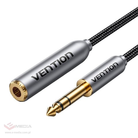 Kabel audio Vention męski do żeński 6.35mm BCXHF 1m