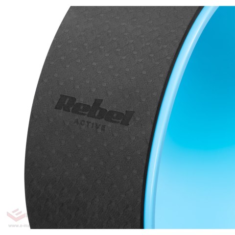 Koło do jogi Dharma, czarno-niebieskie, REBEL ACTIVE