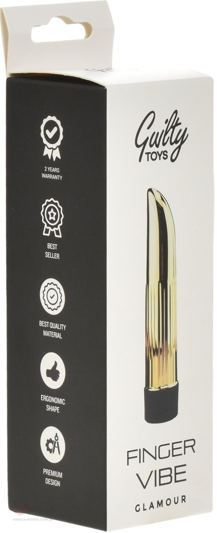 MIni wibrator 13.5 CM finger vibe GUILTY TOYS