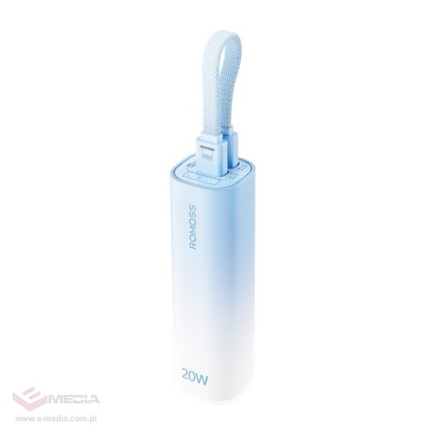 Powerbank ROMOSS PSC05C mini 5000mAh 20W (niebieski)