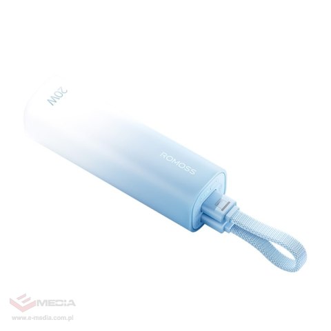 Powerbank ROMOSS PSC05C mini 5000mAh 20W (niebieski)