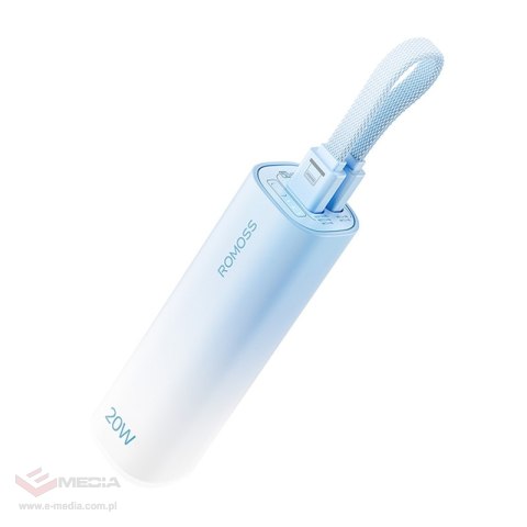Powerbank ROMOSS PSC05C mini 5000mAh 20W (niebieski)