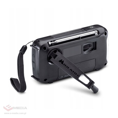 Radio alarmowe Midland ER100 z akumulatorem 2600mAh