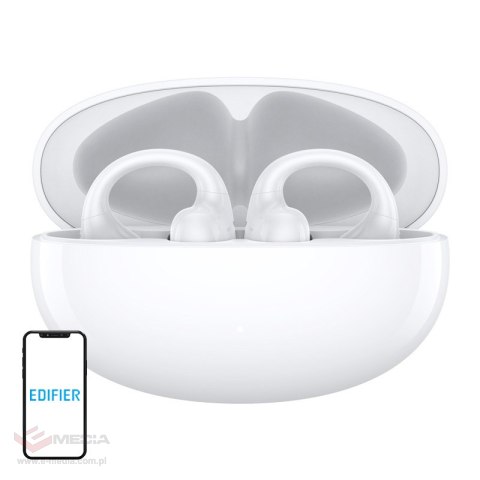Słuchawki bezprzewodowe typu open ear Edifier LolliClip (białe)