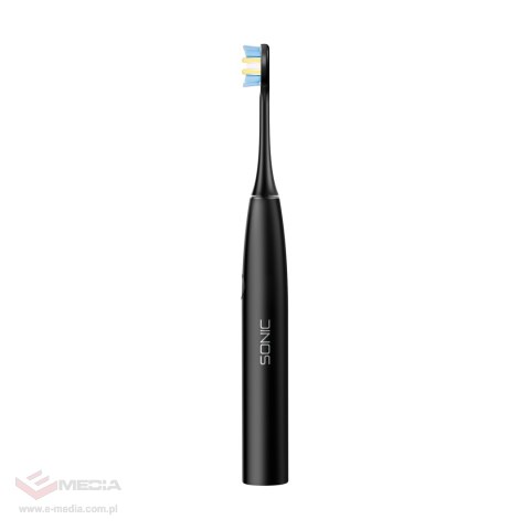Soniczna szczoteczka do zębów TEESA SONIC 2 czarna , 5 trybów pracy, etui podróżne , USB typ C