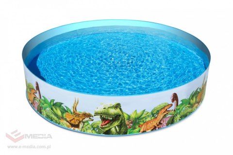 Basen Ogrodowy dla dzieci Dinozaury BESTWAY 244x46cm 8FT
