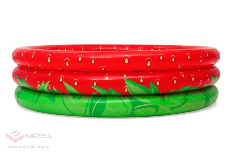 Basen Słodka Truskawka dla dzieci 2+ Brodzik 160x38cm BESTWAY + Łatka naprawcza