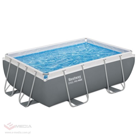 Basen stelażowy Power Steel 282x196x84 9x6FT BESTWAY 4w1 + Pompa Filtr