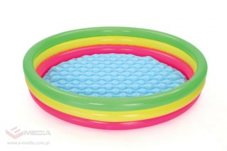 Dmuchany Basen dla dzieci Brodzik Tęcza 152x30cm BESTWAY + Łatka naprawcza