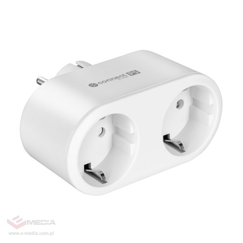Gniazdo podwójne WiFi Kruger&Matz Connect P5 Tuya