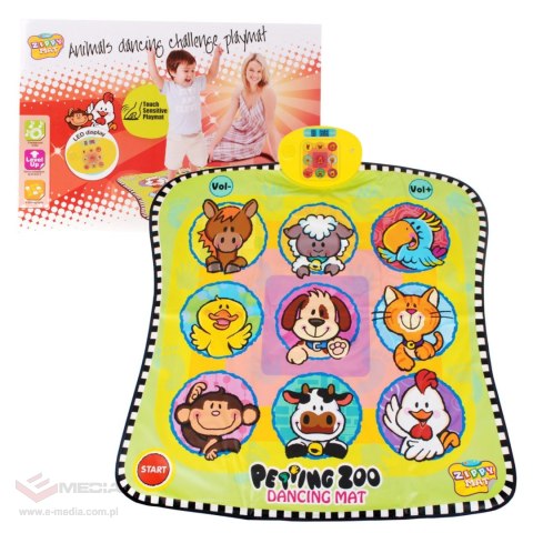 Mata zręcznościowa "Zwierzątka" dla dzieci 3+ Gra na utrzymanie równowagi Dłonie Stopy
