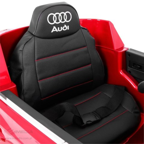 Audi Q7 Quattro S-Line na akumulator Lakier Czerwony SUV + Pilot