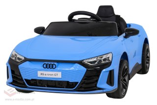Audi RS E-Tron GT na akumulator Niebieski + Pilot + Napęd 4x4