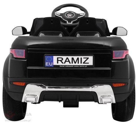 Autko Rapid Racer elektryczne dla dzieci, Czarny SUV + Pilot