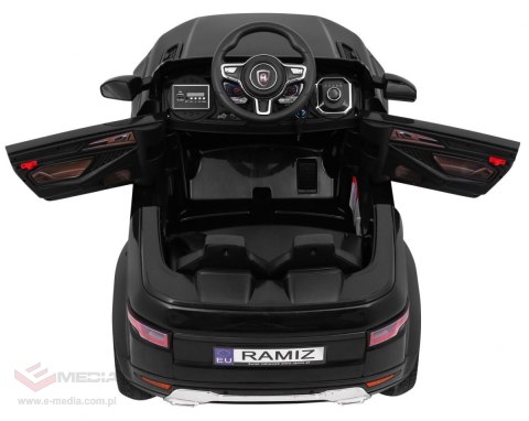 Autko Rapid Racer elektryczne dla dzieci, Czarny SUV + Pilot