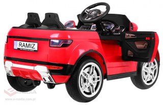 Autko Rapid Racer elektryczne dla dzieci, Czerwony SUV + Pilot