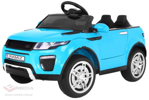 Autko Rapid Racer elektryczne dla dzieci - Niebieski SUV + Pilot