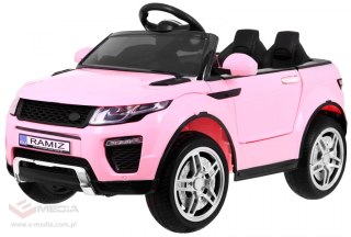 Autko Rapid Racer elektryczne dla dzieci Różowy SUV + Pilot