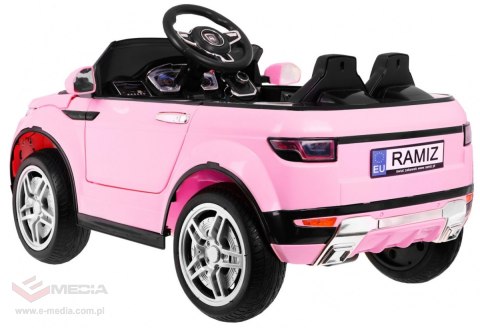 Autko Rapid Racer elektryczne dla dzieci Różowy SUV + Pilot