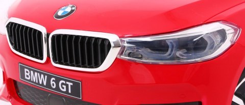 BMW 6 GT Autko na akumulator Czerwone + Pilot
