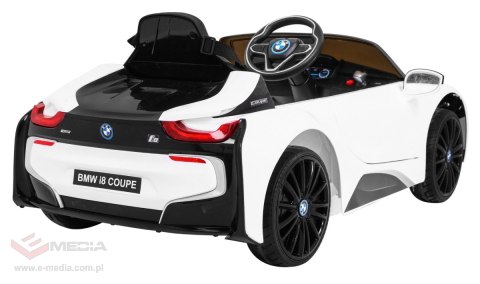 BMW I8 Lift Auto na akumulator Biały + Pilot
