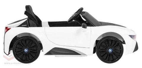 BMW I8 Lift Auto na akumulator Biały + Pilot