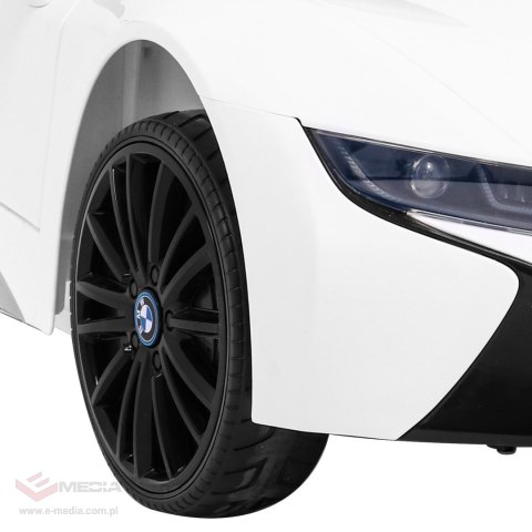 BMW I8 Lift Auto na akumulator Biały + Pilot