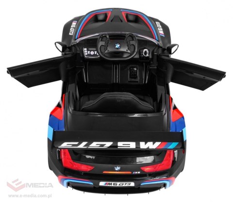BMW M6 GT3 Auto na akumulator dla dzieci Czarny