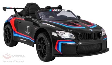 BMW M6 GT3 Auto na akumulator dla dzieci Czarny