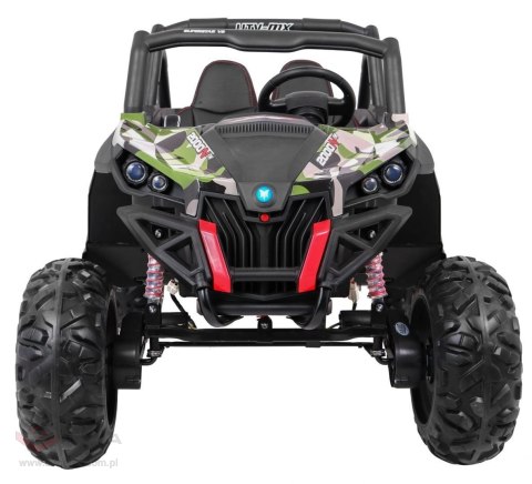 Buggy SuperStar dla dzieci Moro + MP4 + Napęd 4x4 + Pilot + Bagażnik + LED + Blokada drzwi