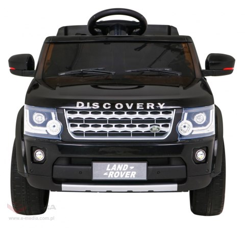 Land Rover Discovery Autko elektryczne dla dzieci Czarny SUV + Pilot