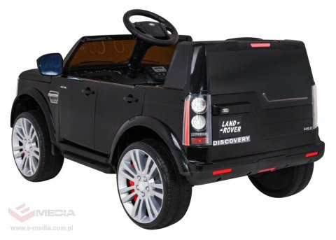 Land Rover Discovery Autko elektryczne dla dzieci Czarny SUV + Pilot
