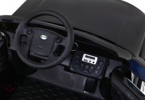 Land Rover Discovery Autko elektryczne dla dzieci Czarny SUV + Pilot