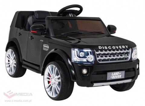 Land Rover Discovery Autko elektryczne dla dzieci Czarny SUV + Pilot