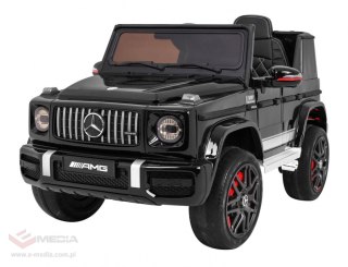 Mercedes AMG G63 dla dzieci Lakier Czarny + Pilot