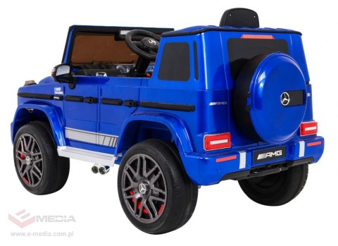 Mercedes AMG G63 dla dzieci Lakier Niebieski + Pilot
