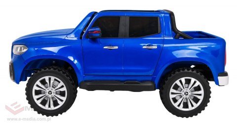 Mercedes Benz X-Class dla dzieci Lakier Niebieski Pickup 4x4