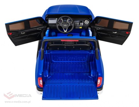 Mercedes Benz X-Class dla dzieci Lakier Niebieski Pickup 4x4